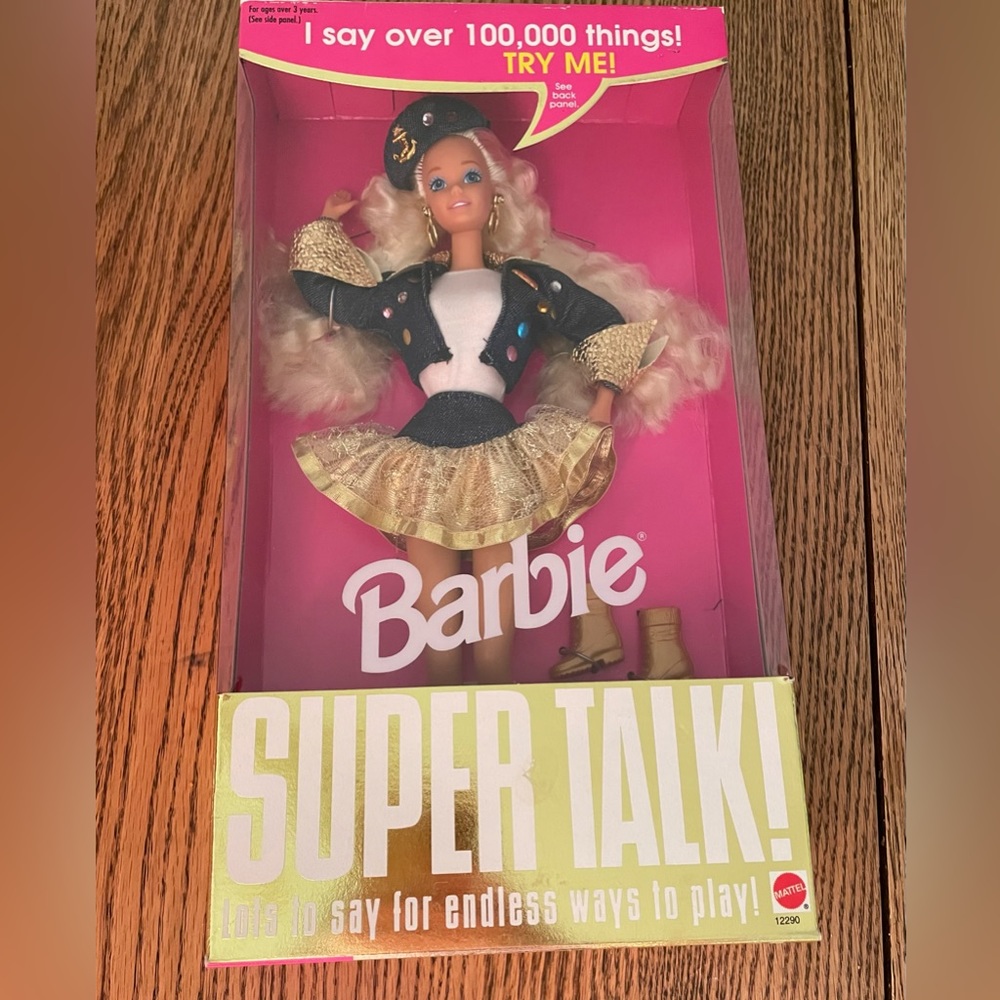 Vintage Barbie (Original Batteries Still Work!)